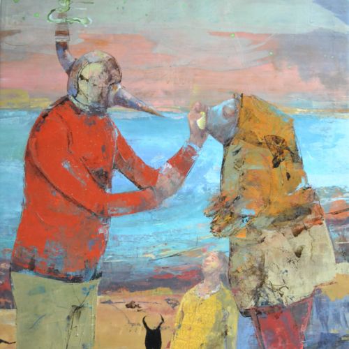 Quai des bruines II 80x120x4 cm