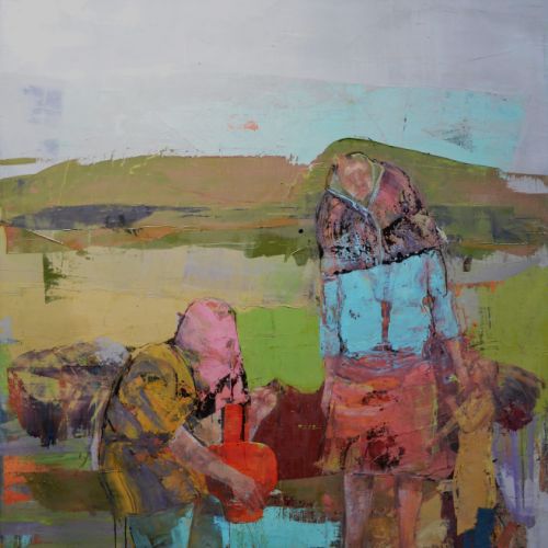 Inhalation 70x80 cm